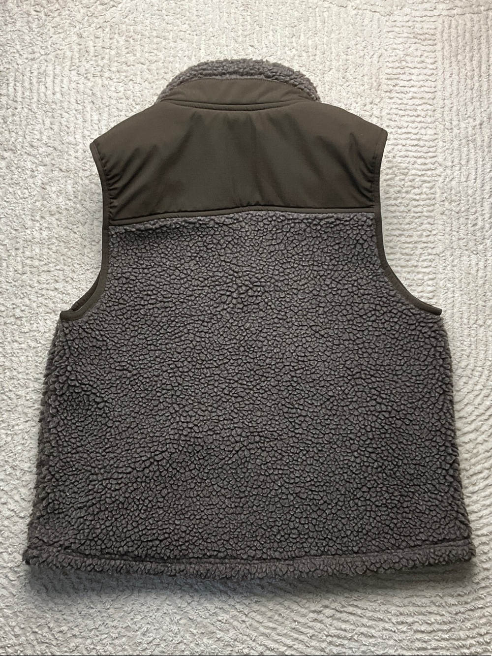 Orvis Mad River Snap Vest Raising Color Sherpa Fleece Women’s Style 3J3C Size S - Picture 11 of 11